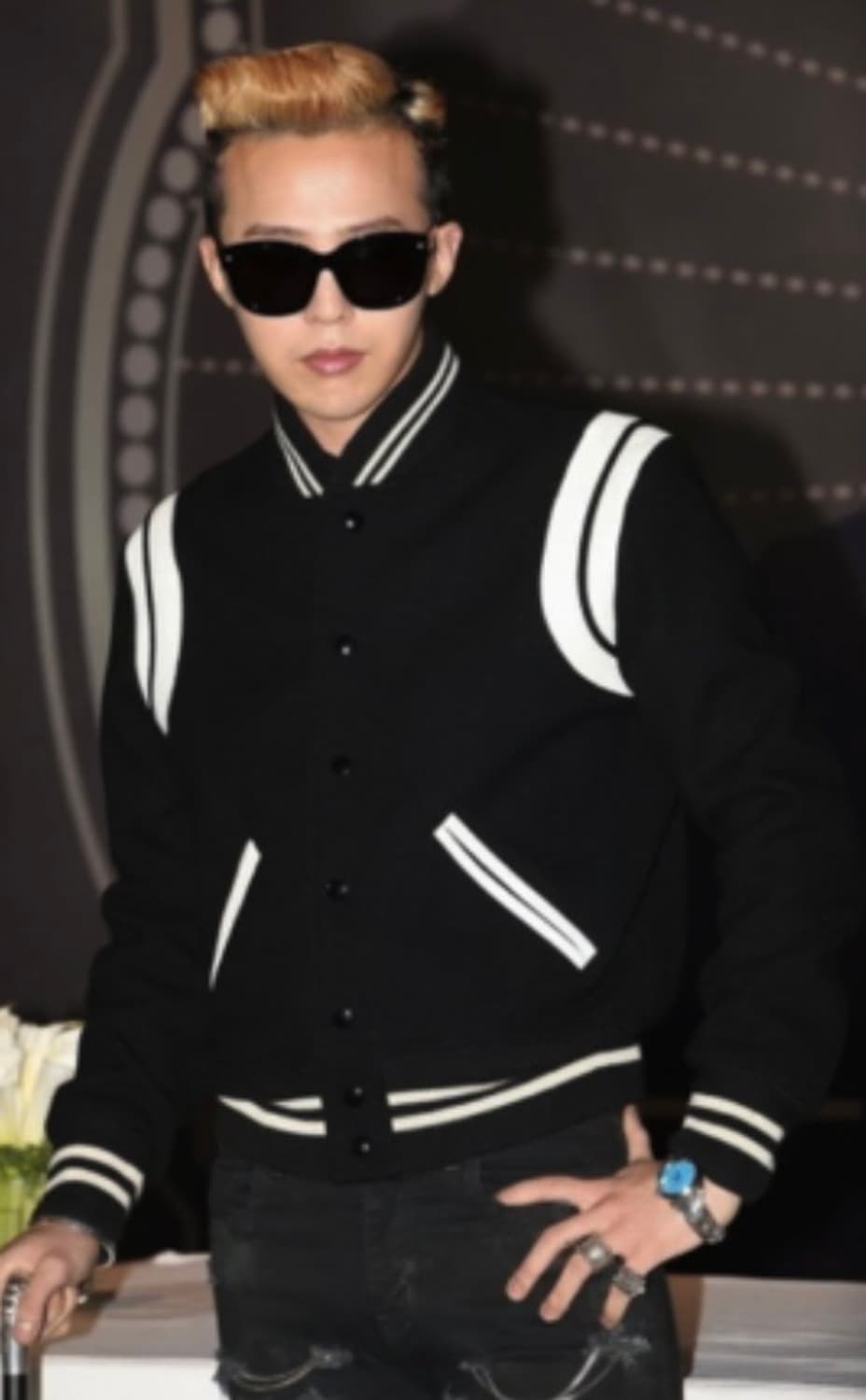 생로랑 / 테디 자켓 / 블랙 / 48 상품이미지3