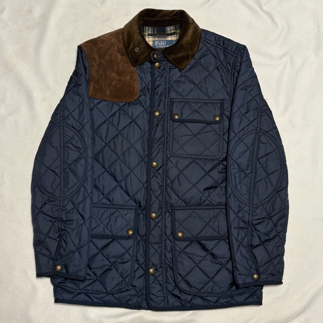 M 폴로랄프로렌 코듀로이 카라 퀼팅자켓 상품이미지2