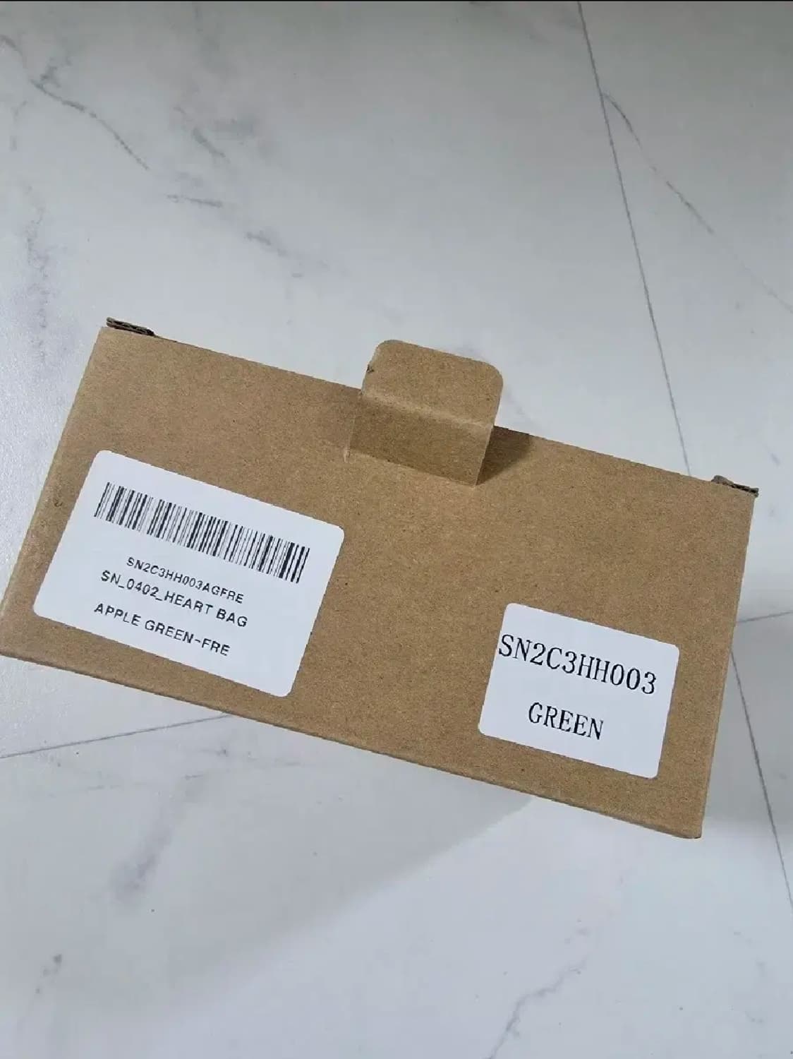 [새상품] 시눈 하트백 - 애플 그린 상품이미지7