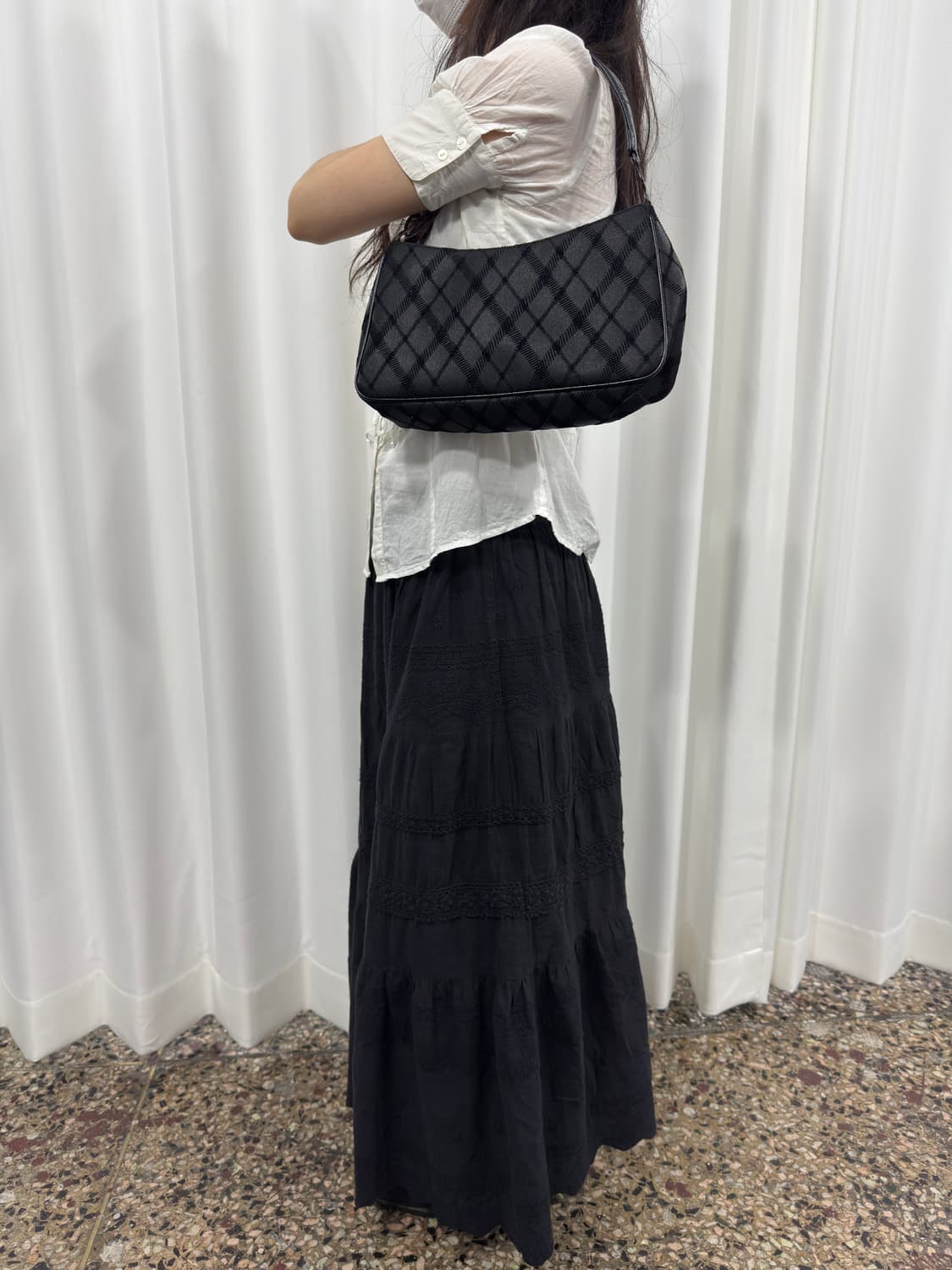 marie claire check shoulderbag 상품이미지7