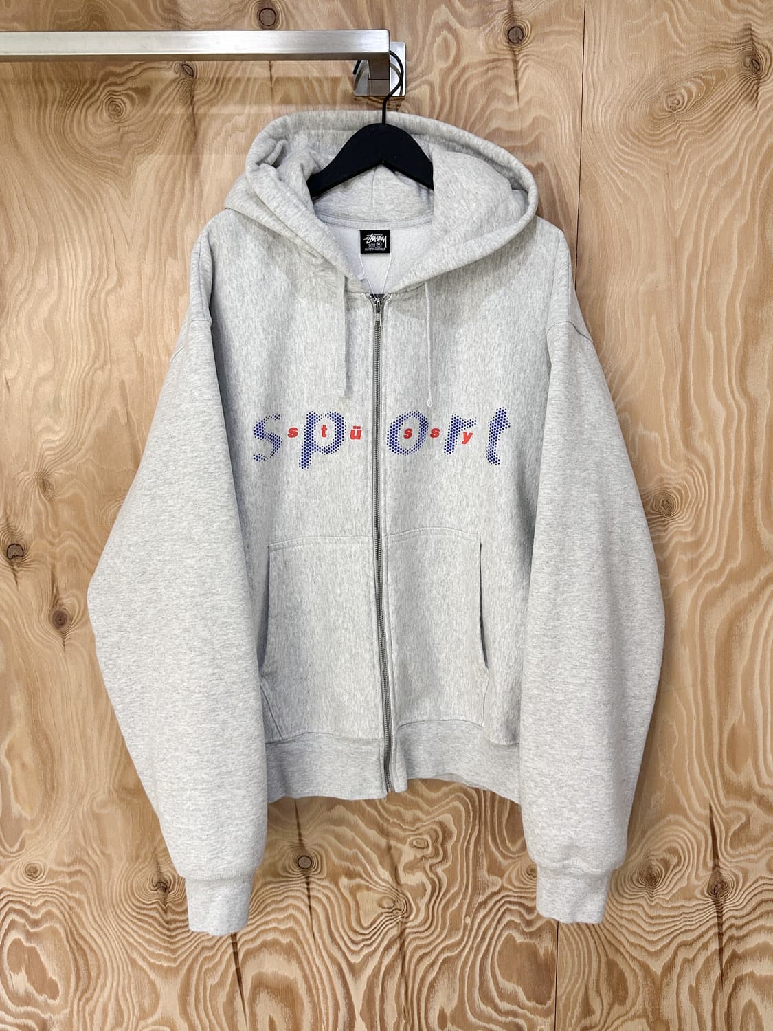 스투시 23AW 도트 스포츠 후드집업 상품이미지1