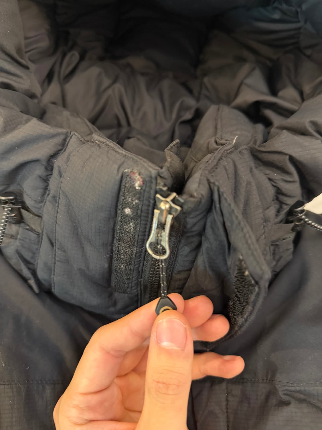 노스페이스 대장급 초판 히말라야 1세대 800필 패딩 블랙 상품이미지4