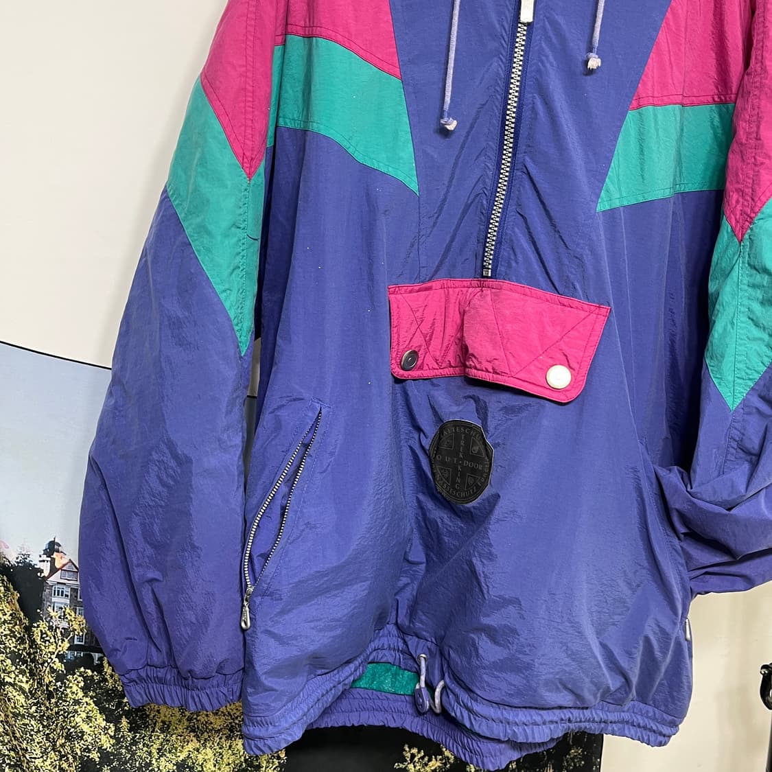 90s 바람막이 올드스쿨 아노락 재킷 스키점퍼 상품이미지5