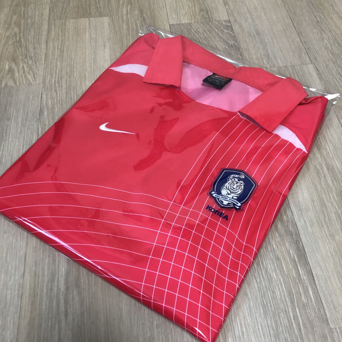 (L) 나이키 NIKE 2002년 한일 월드컵 축구 국대 유니폼 져지 상품이미지10