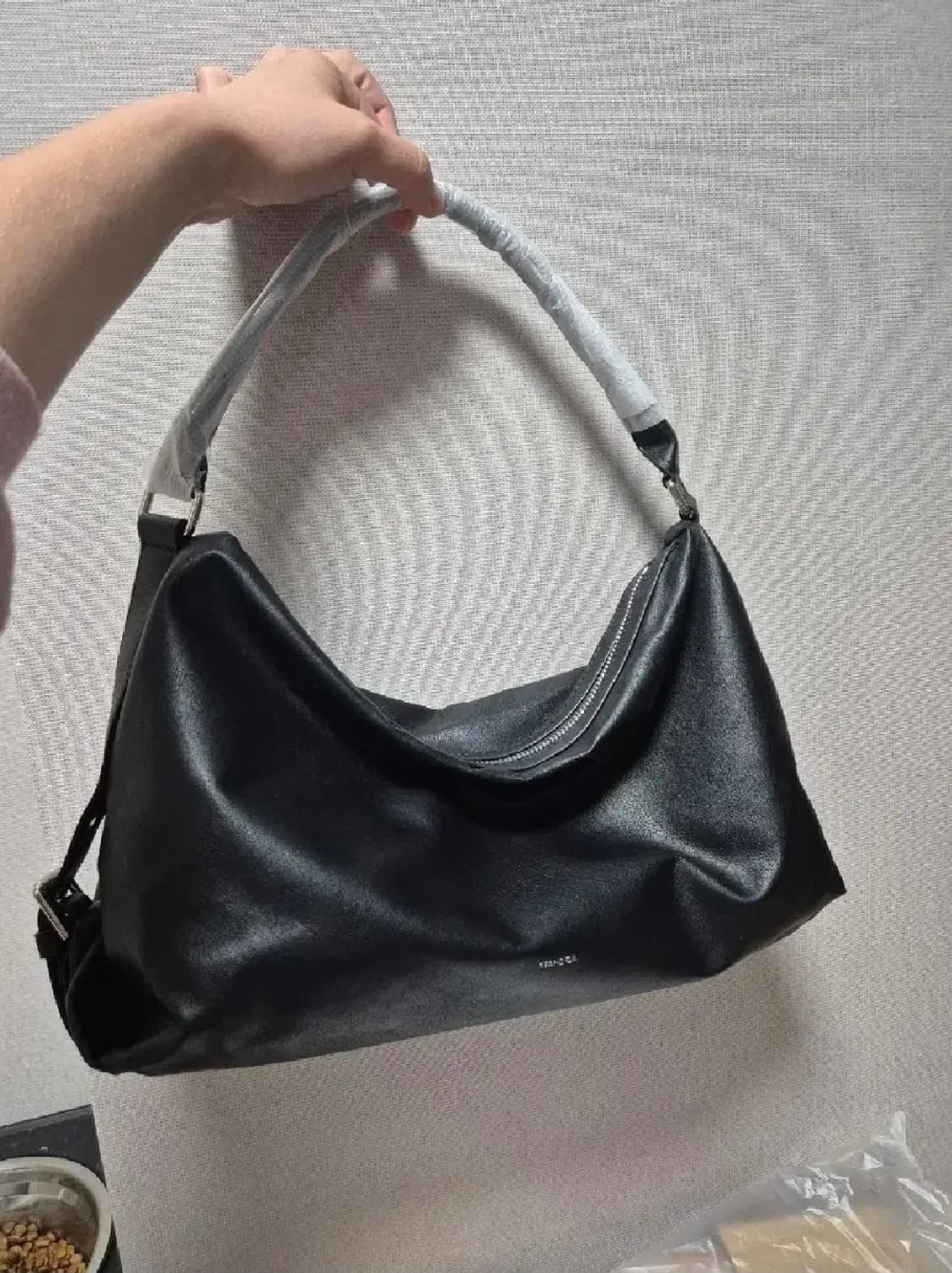 STAND OIL 스탠드오일 머쉬백 블랙 새상품 상품이미지4