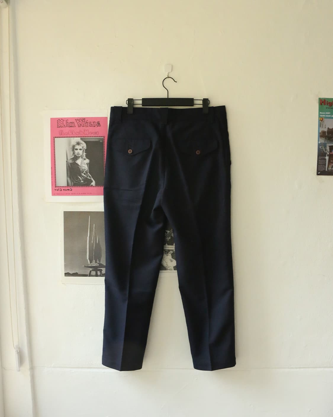 준야 와타나베 네이비 트라우저 상품이미지5