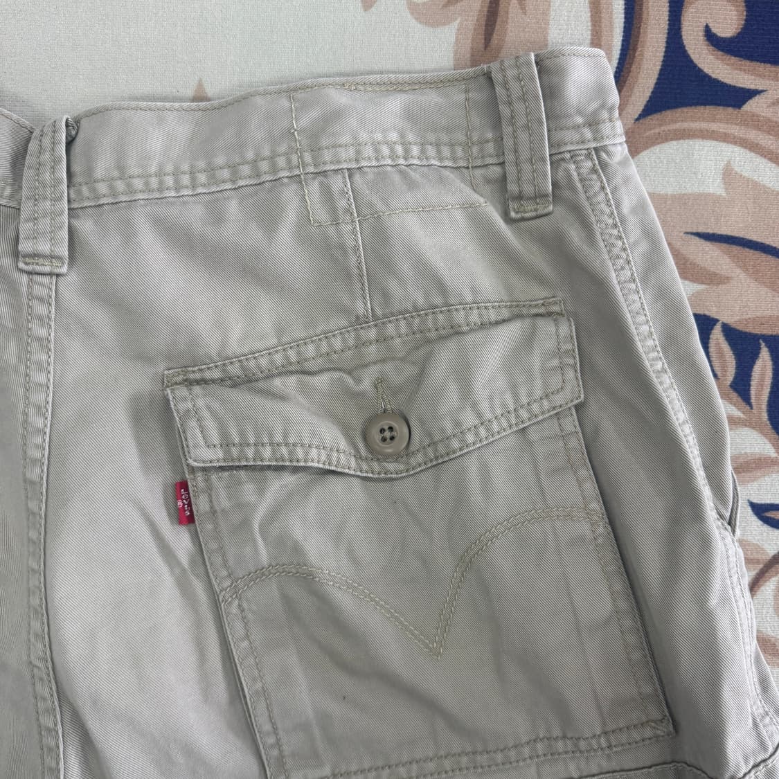 (34)00s 리바이스 Levis 코튼 카고 반바지(베이지) 상품이미지5