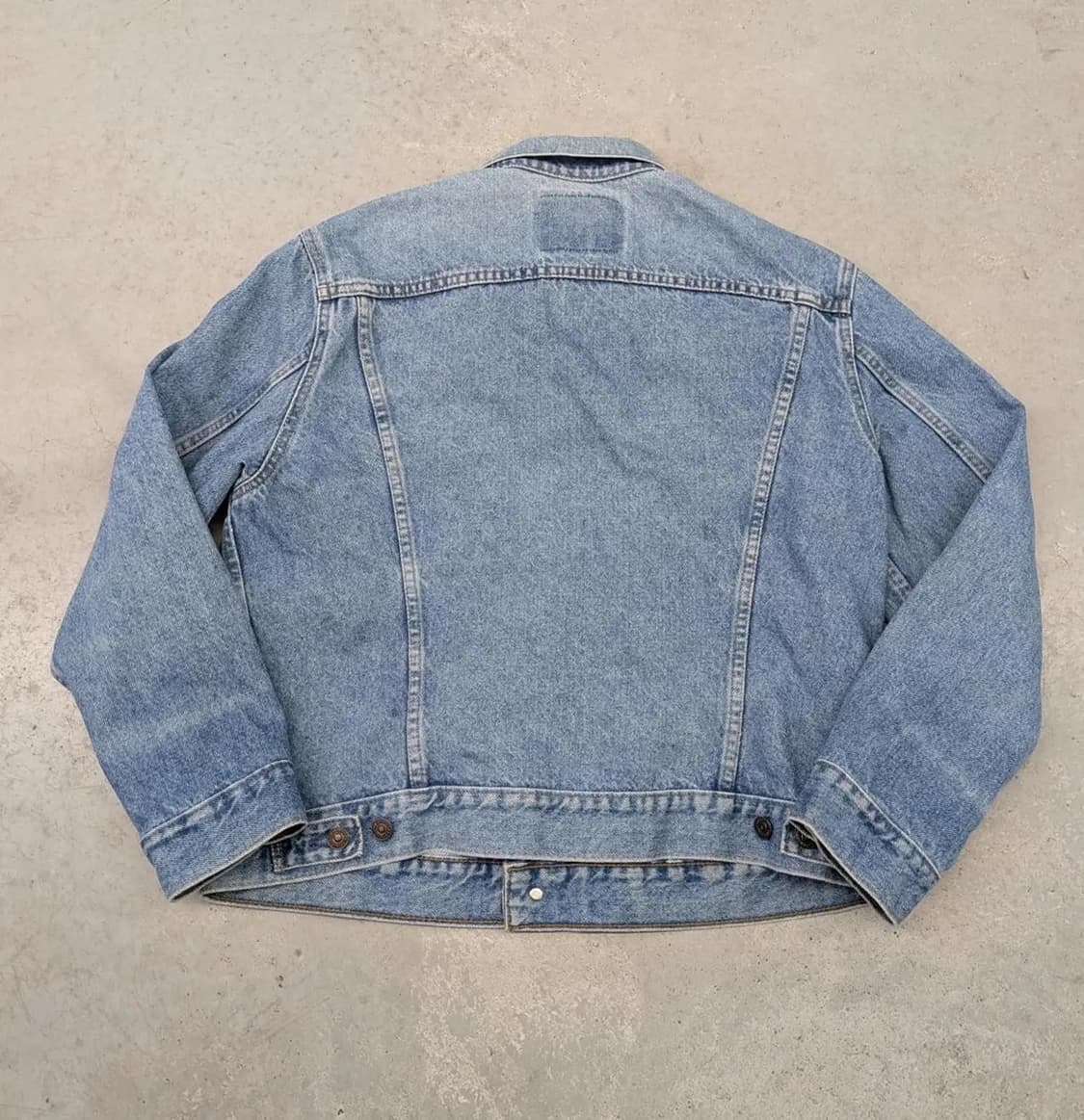 90‘s 빈티지 리바이스 오렌지탭 워시드 자켓 상품이미지2