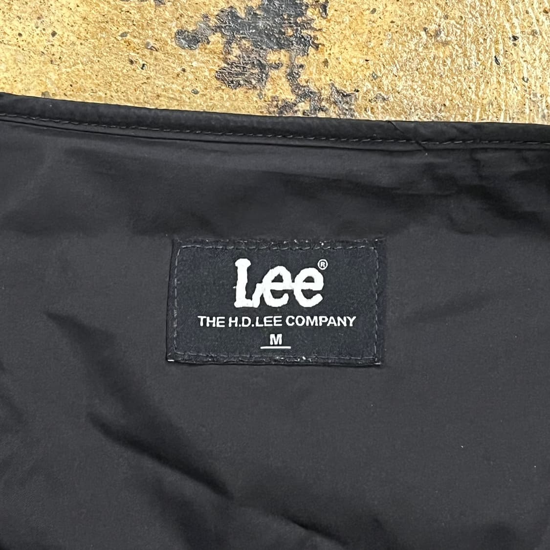 [정품/M] Lee 리 블랙 퀼팅 자켓 b15 상품이미지5