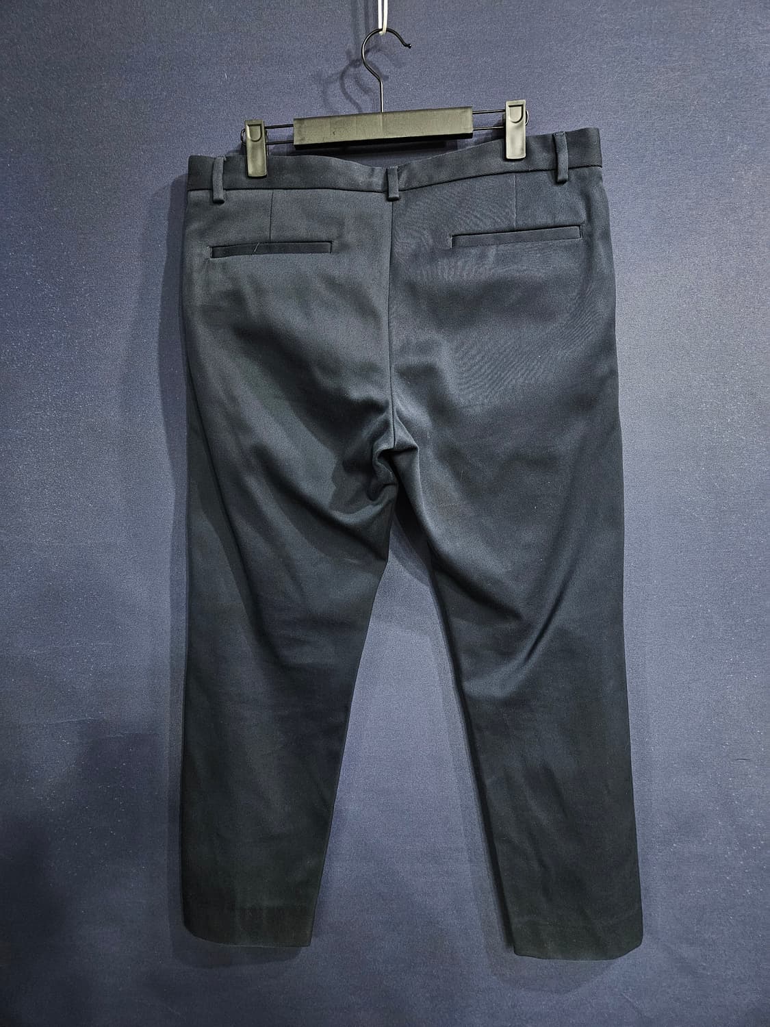 코스 네이비컬러 남성 허리 32 9부 슬랙스 면바지  상품이미지2