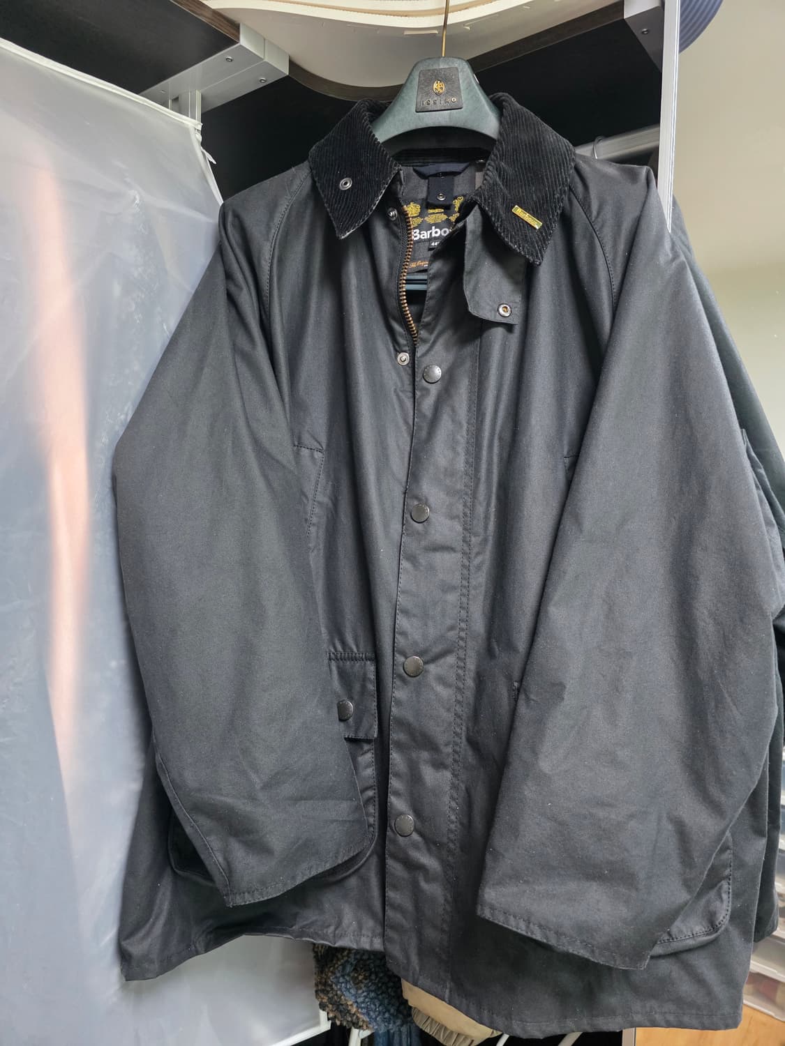 바버 비데일 섀도우 왁스자켓 44사이즈 상품이미지1