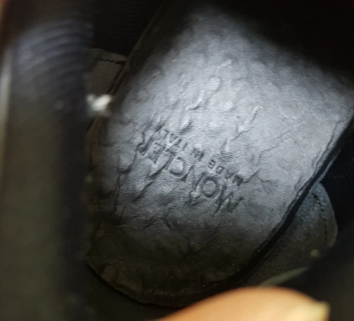 몽클레어 블랙 가죽 정품 스니커즈 270-275 상품이미지6