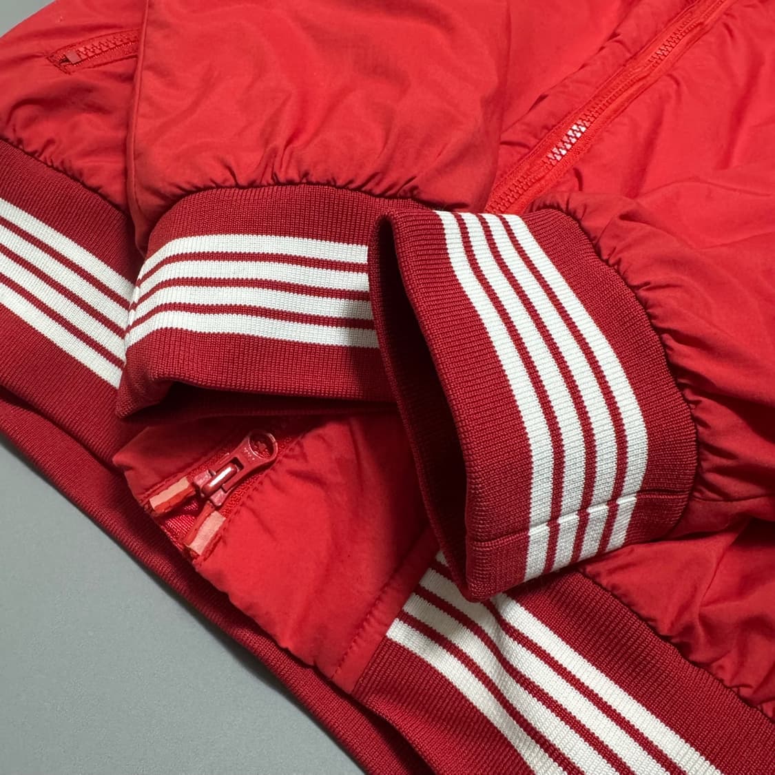 스투시 GEAR 레드컬러 나일론 혼방 퍼프 써모라이트 후드 패디드 자켓 상품이미지7