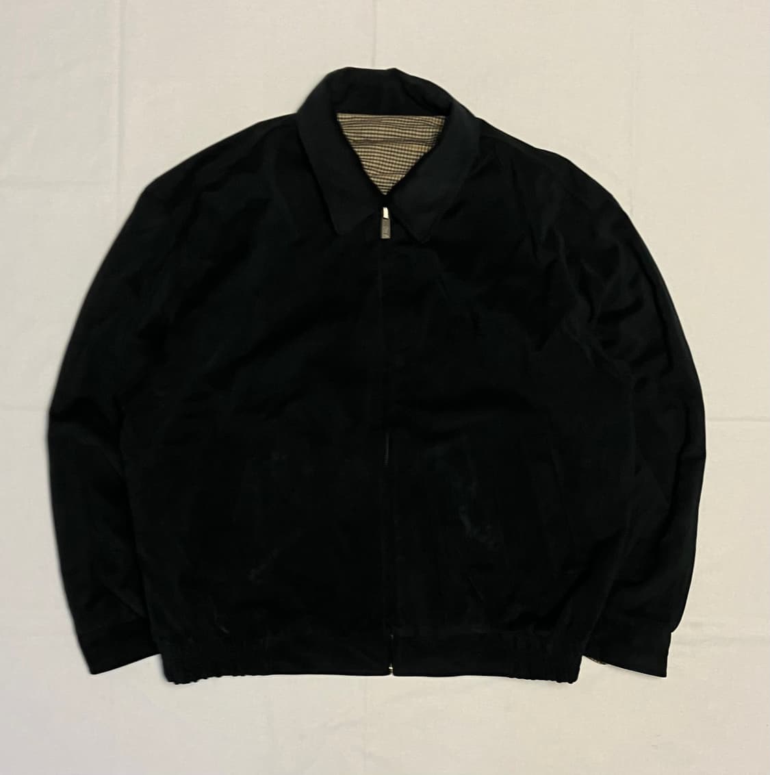 90s 입생로랑 YSL 리버시블 블루종 봄버 자켓 상품이미지5