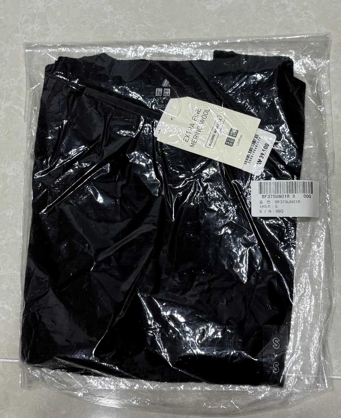 유니클로 엑스트라 파인 메리노 울 스웨터 새상품 상품이미지2