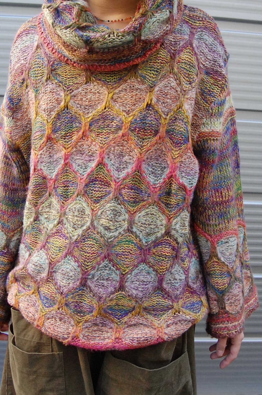 Forme deforme multi color knit 상품이미지3