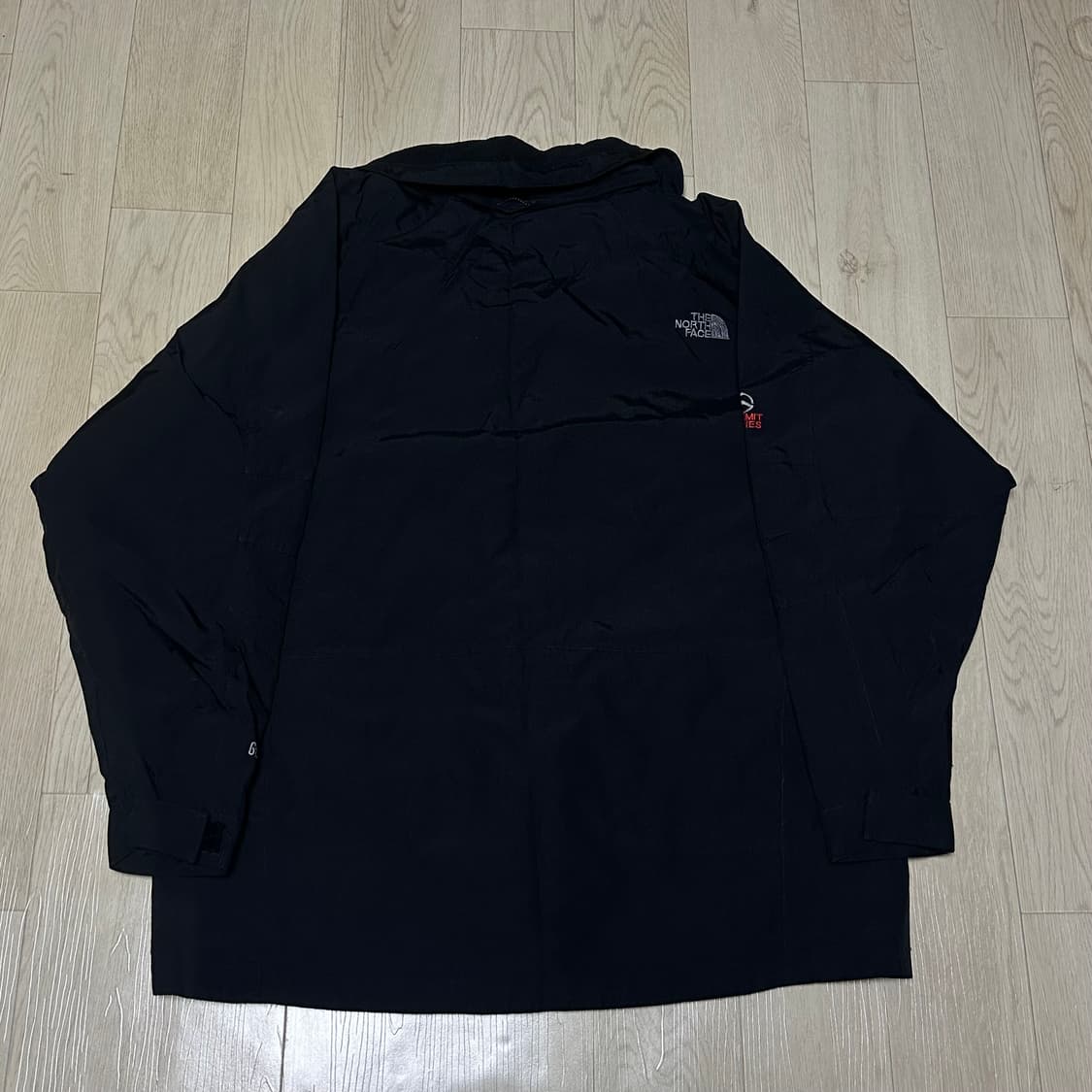 노스페이스 대장급 써밋시리즈 키드밀리 고어텍스 블랙 바람막이 상품이미지4