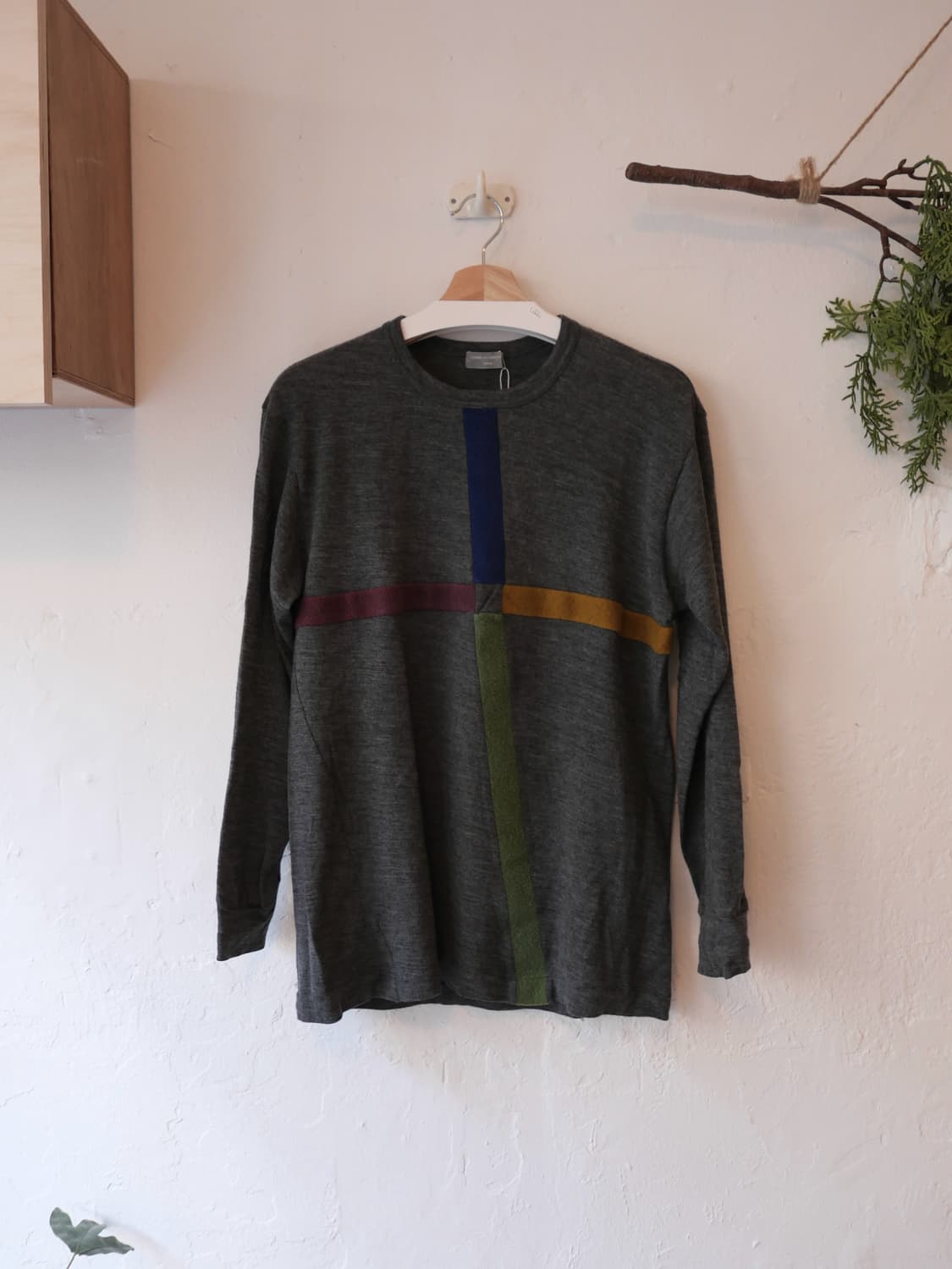 꼼데가르송 다나카 옴므 울 니트 롱슬리브 상품이미지1