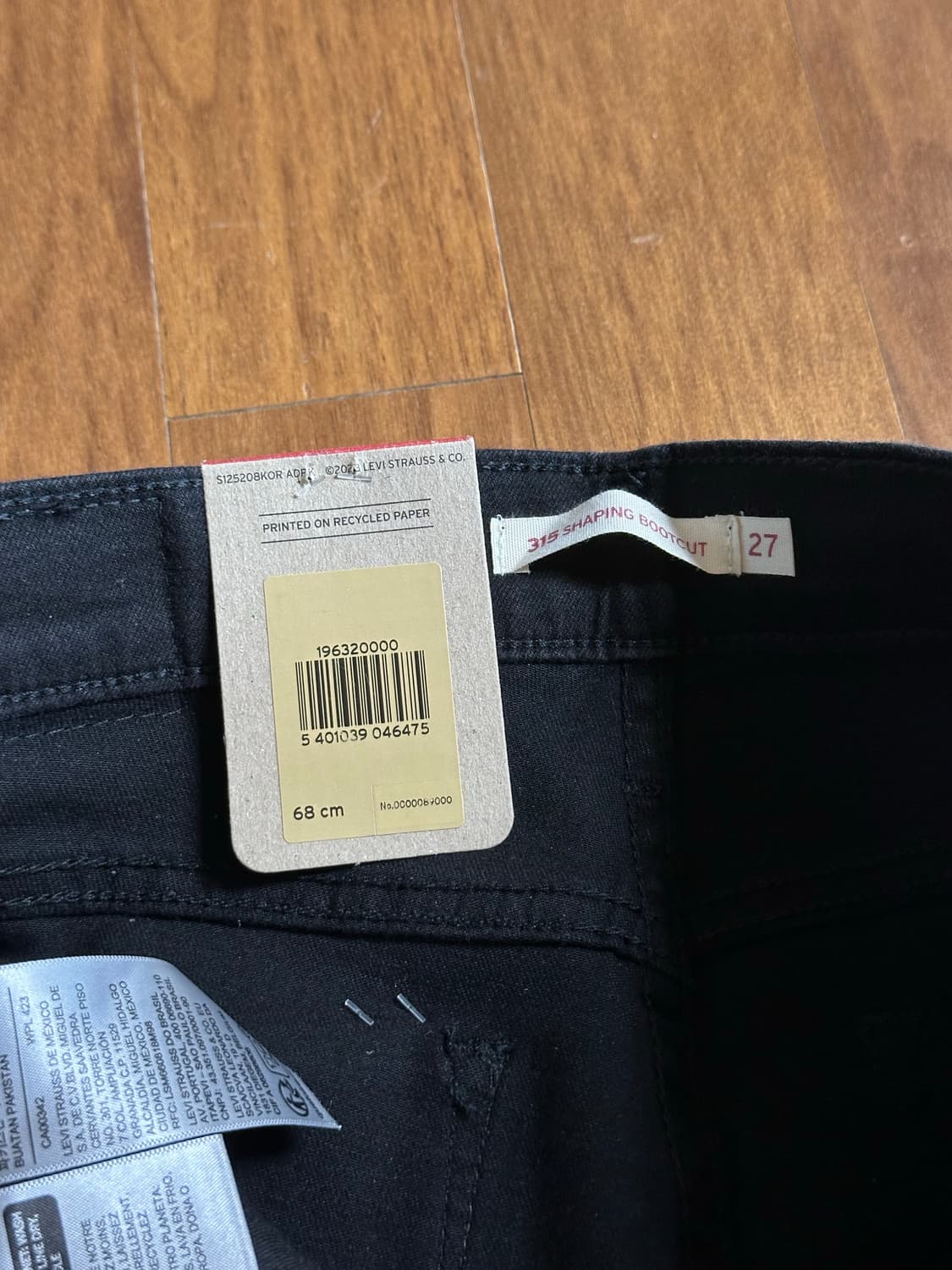 리바이스 315 SHAPING BOOTCUT 상품이미지4