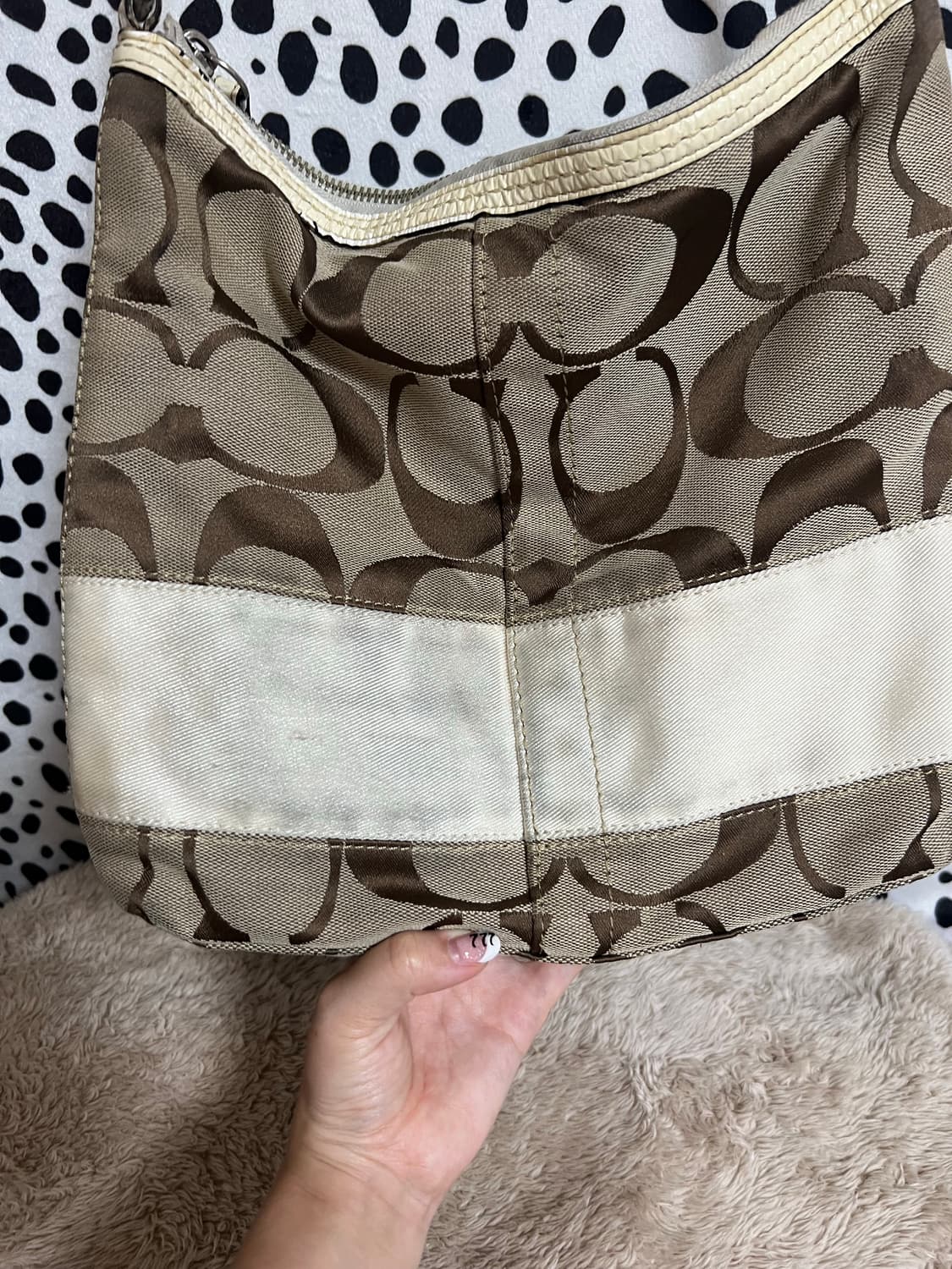 빈티지 코치 숄더백 핸드백 가방  상품이미지5