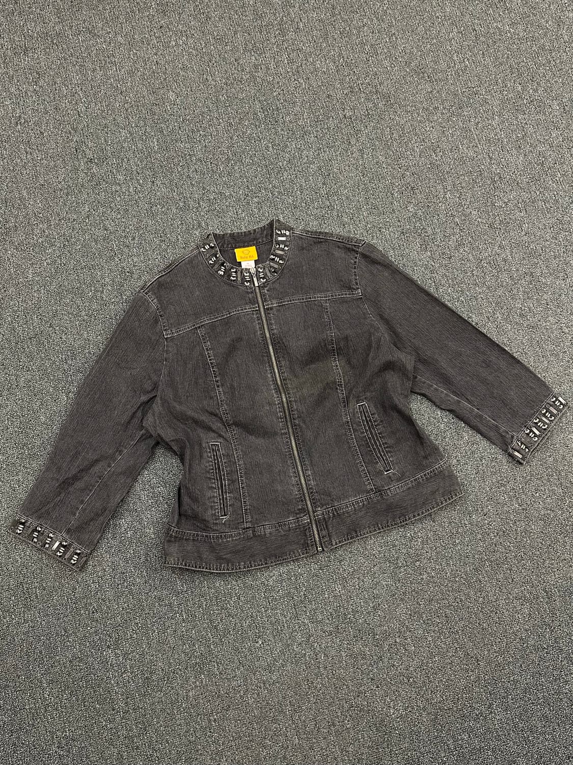 16)Ruby Rd. 빈티지 흑청 데님자켓 상품이미지2