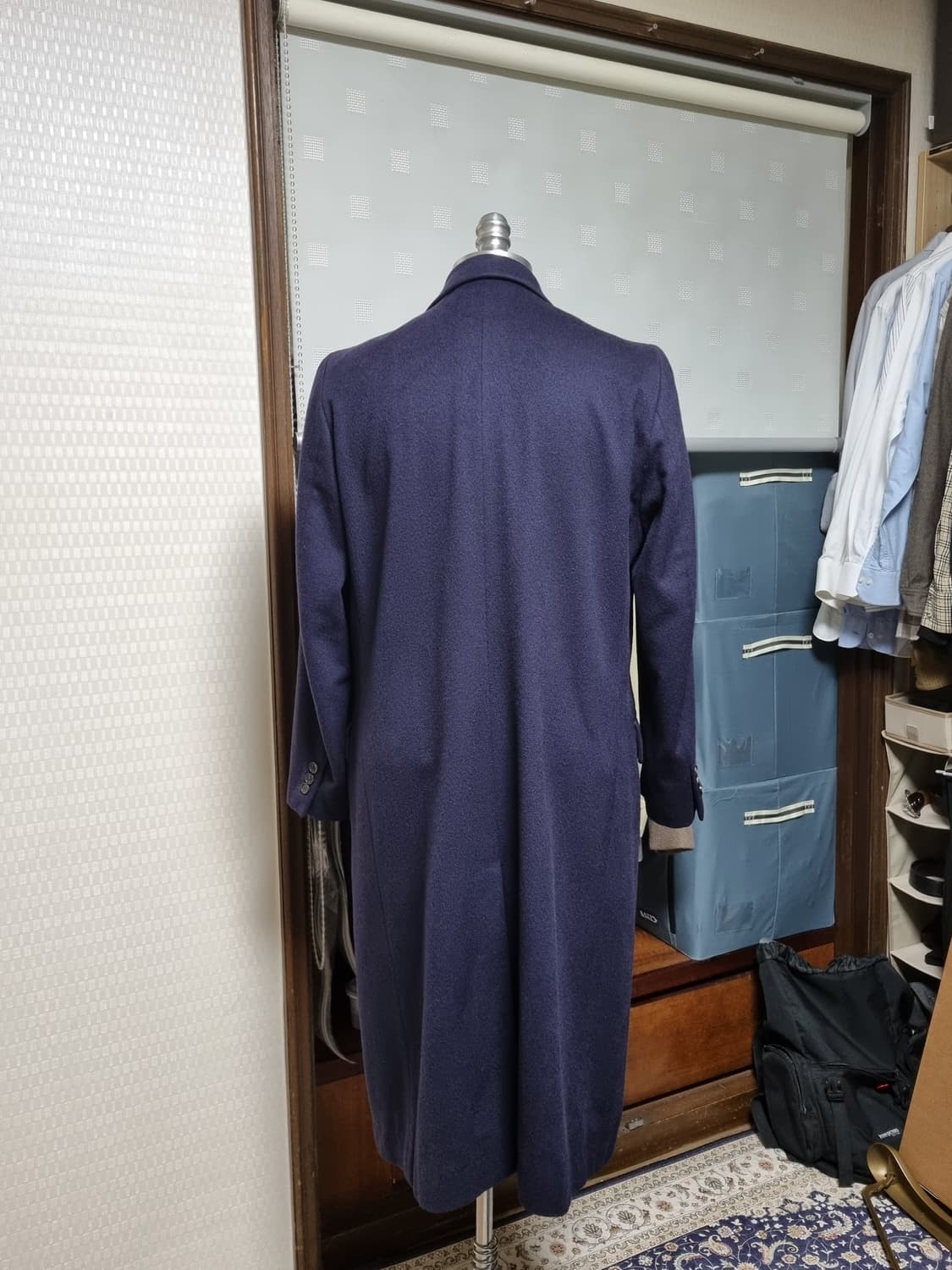 크롬비 캐시미어100 체스터필드 코트 상품이미지2