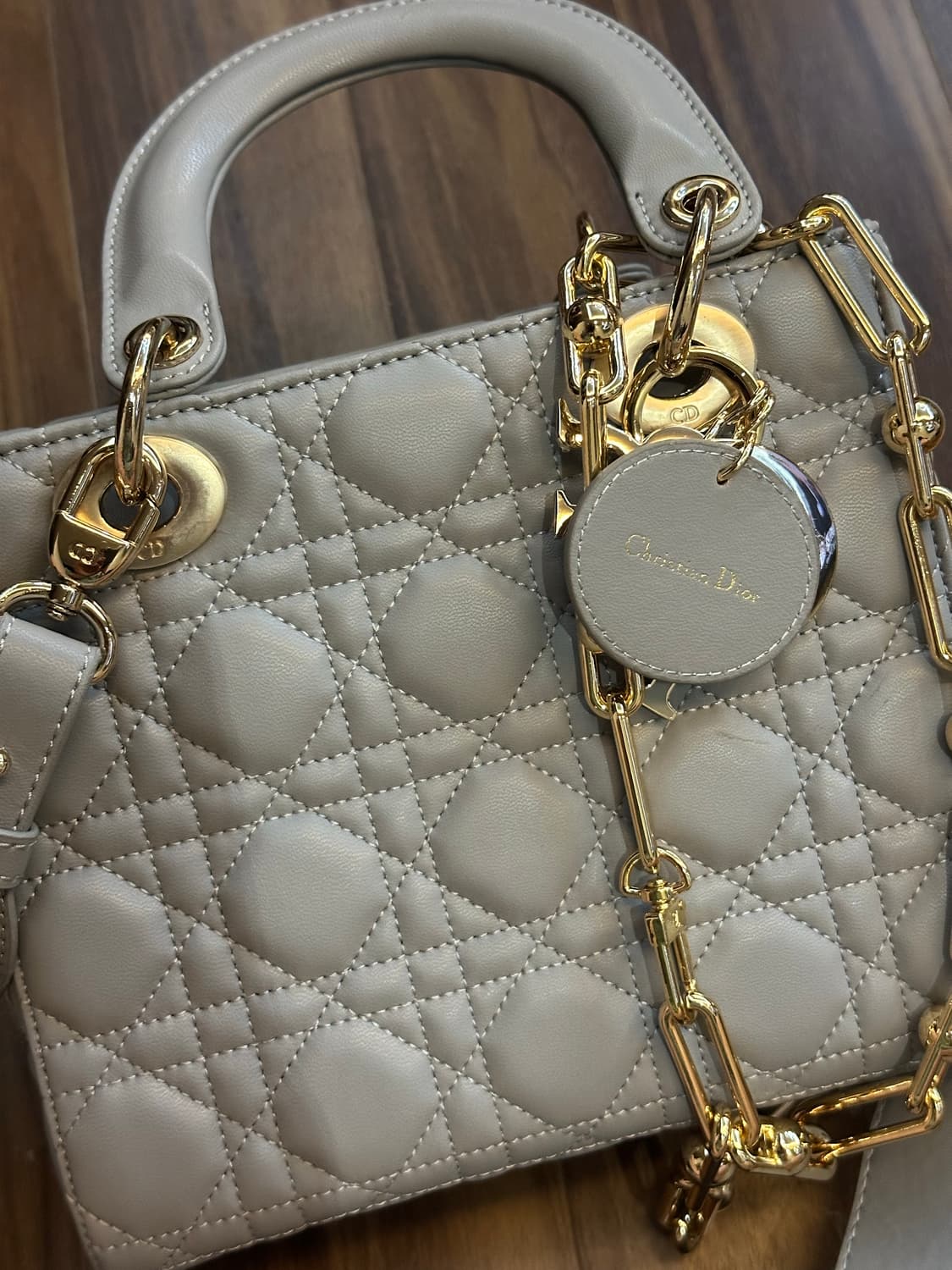 디올 레이디백 미니 사이즈 상품이미지6