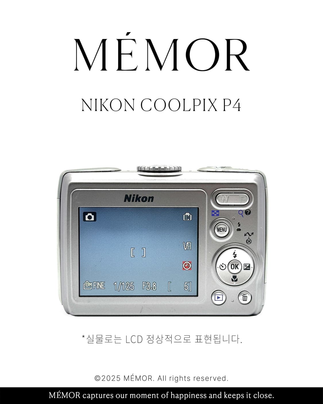 희귀매물/연예인,유튜버 사용모델♥️NIKON COOLPIX P4 니콘디카 상품이미지5