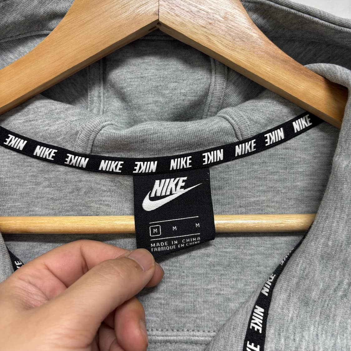 나이키 우먼스 스우시 후드집업 상품이미지5