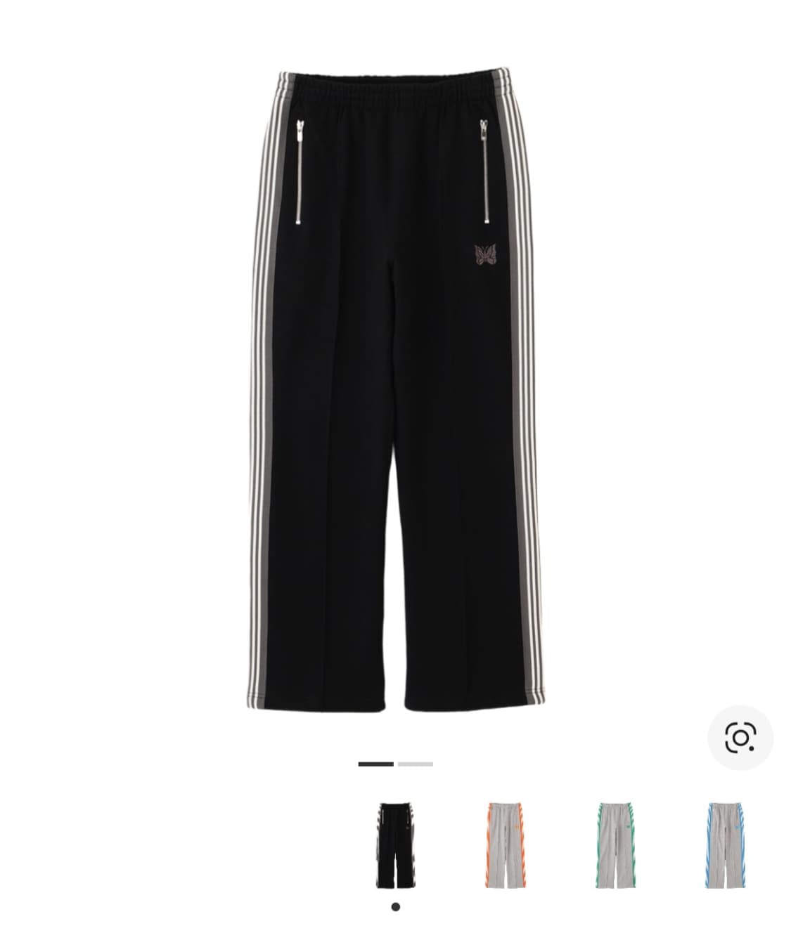 (s) 니들스 LHP 트랙 팬츠 코튼 블랙 상품이미지1