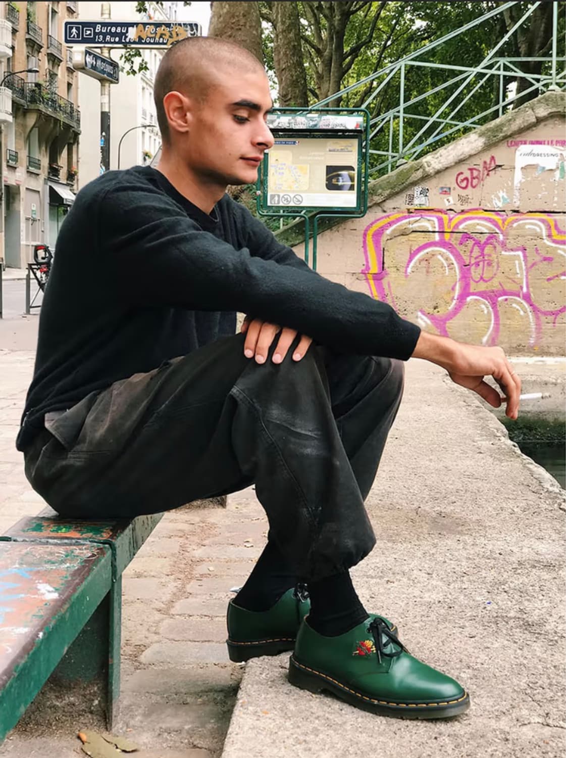 Dr.martens x Supreme Sacred Heart Green 상품이미지2