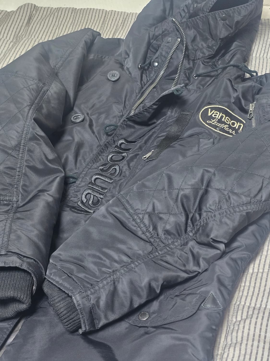 밴슨 VANSON해골n-3b파카-XL 상품이미지1