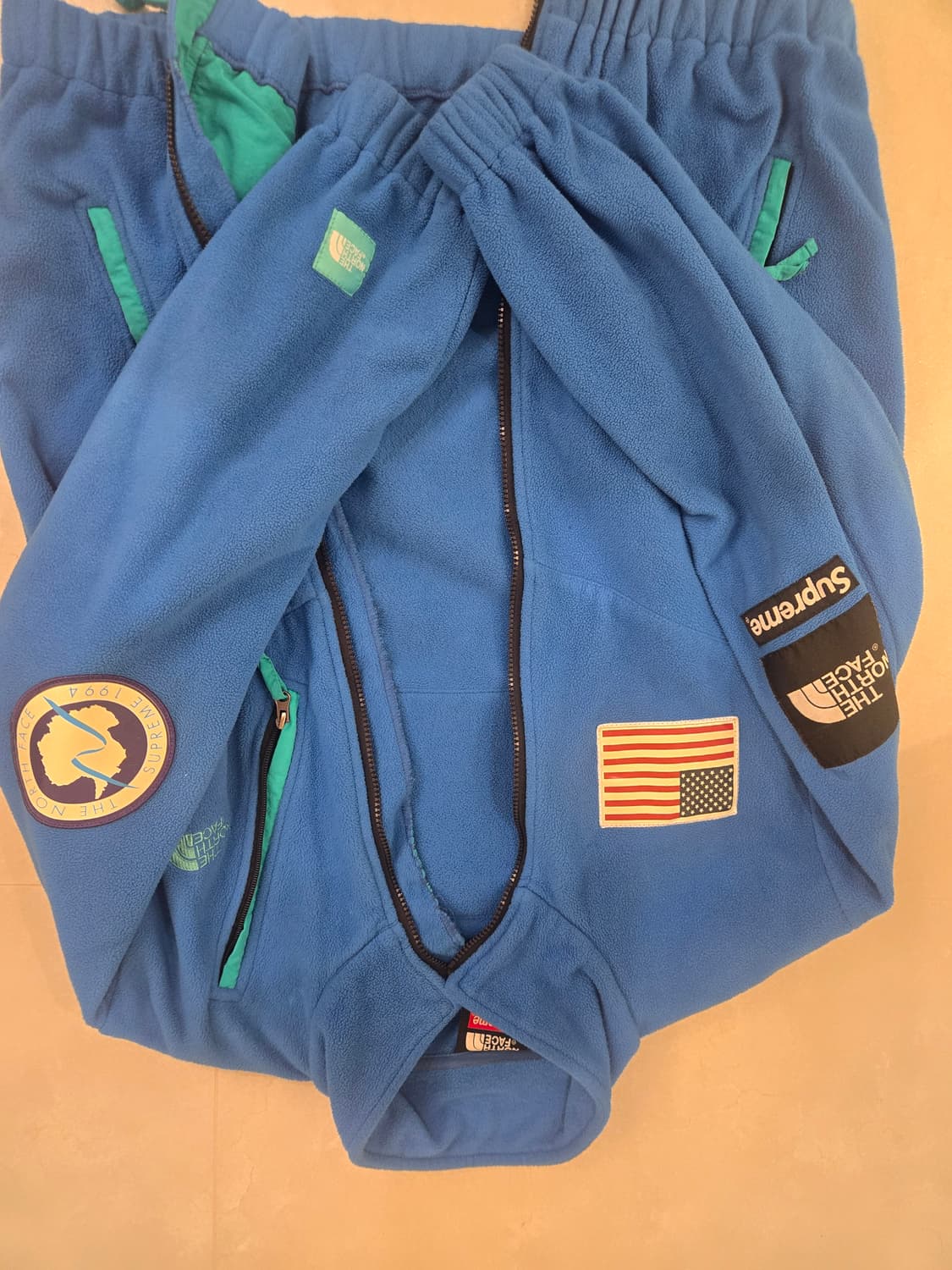 슈프림 X 노스페이스 안타티카 플리스 자켓 XL 상품이미지5