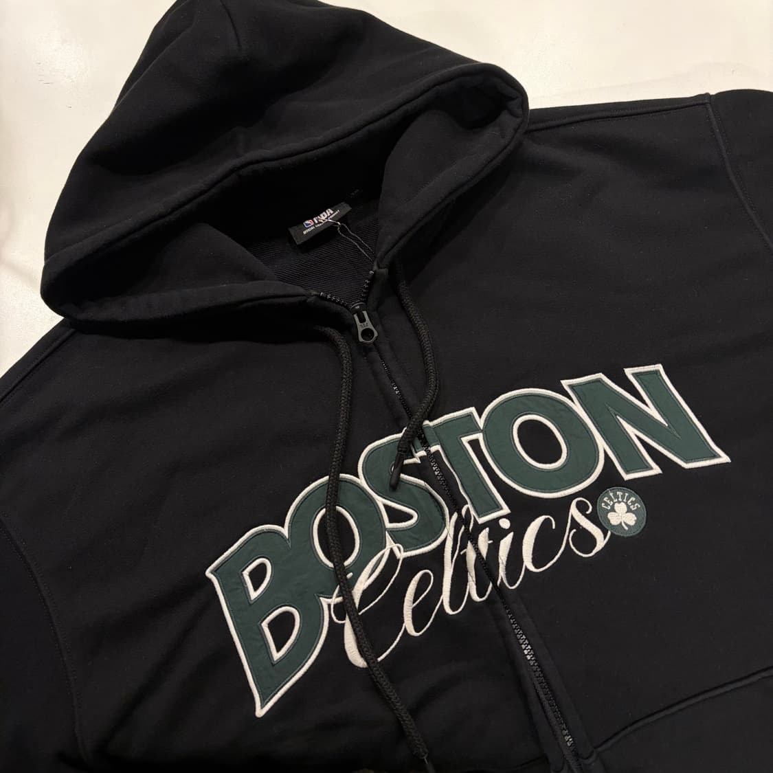 [2XL] NBA 보스턴 셀틱스 블랙 후드집업 B888 상품이미지3