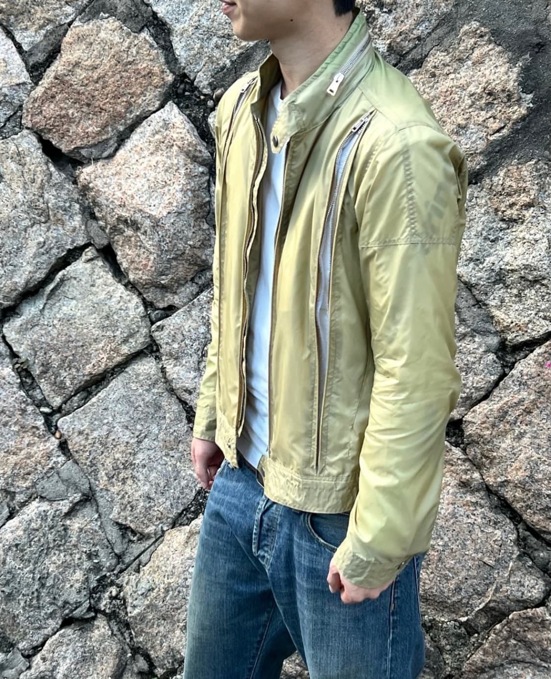 넘버나인 09ss 나일론 라이더 자켓 상품이미지1