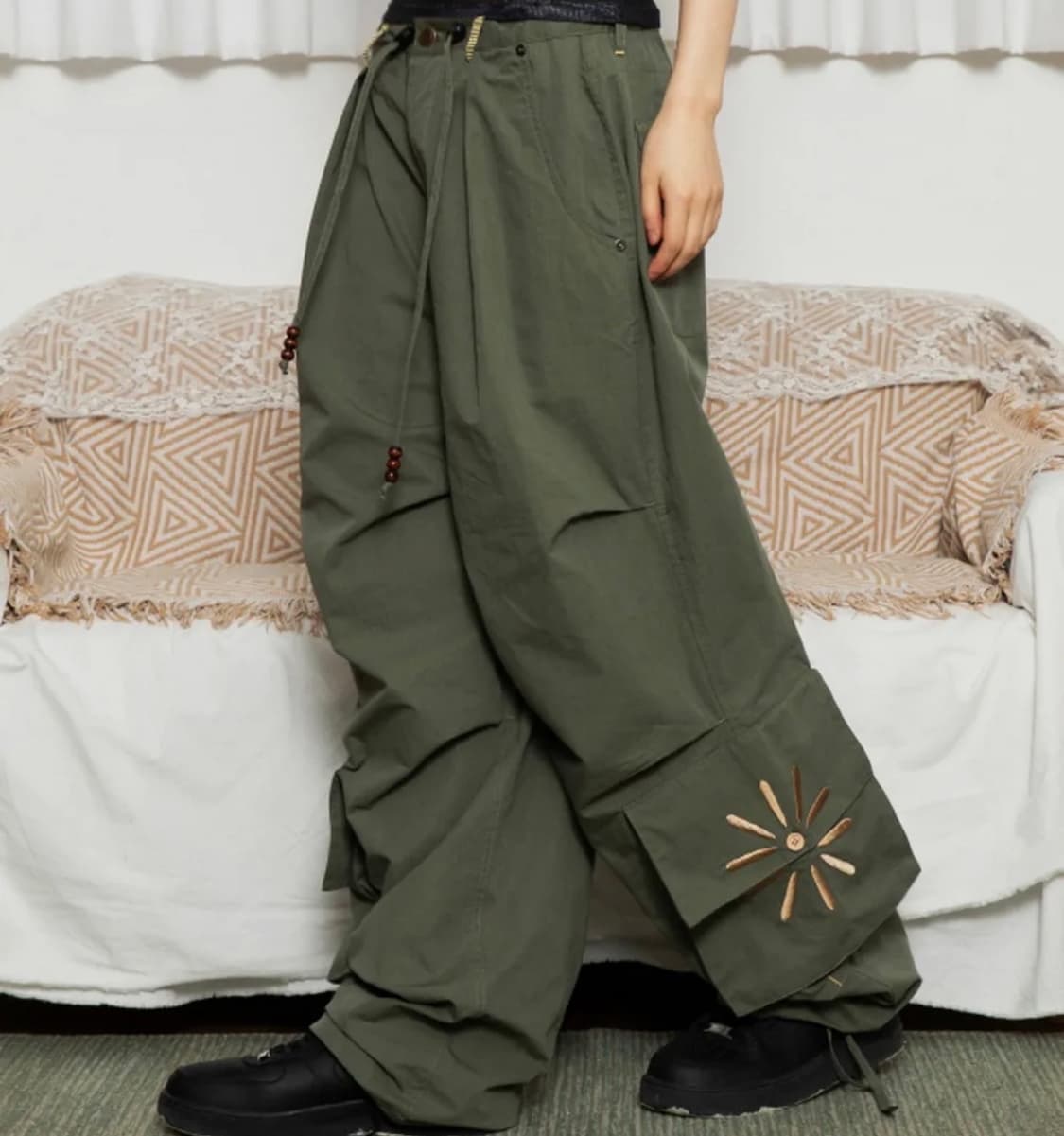 해바라기 카고 팬츠 상품이미지2