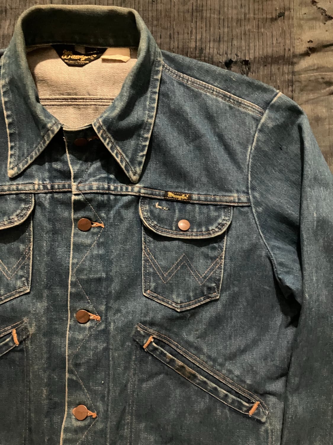 🇺🇸 70~80s USA 랭글러 74126PW 데님 자켓 124mj 상품이미지2