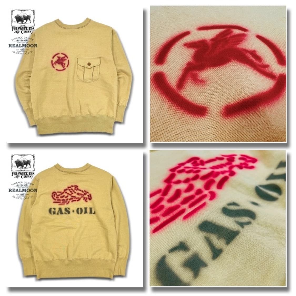 [40]프리휠러스 "PUMP JOCKEY" 포켓 스웻 셔츠 상품이미지4