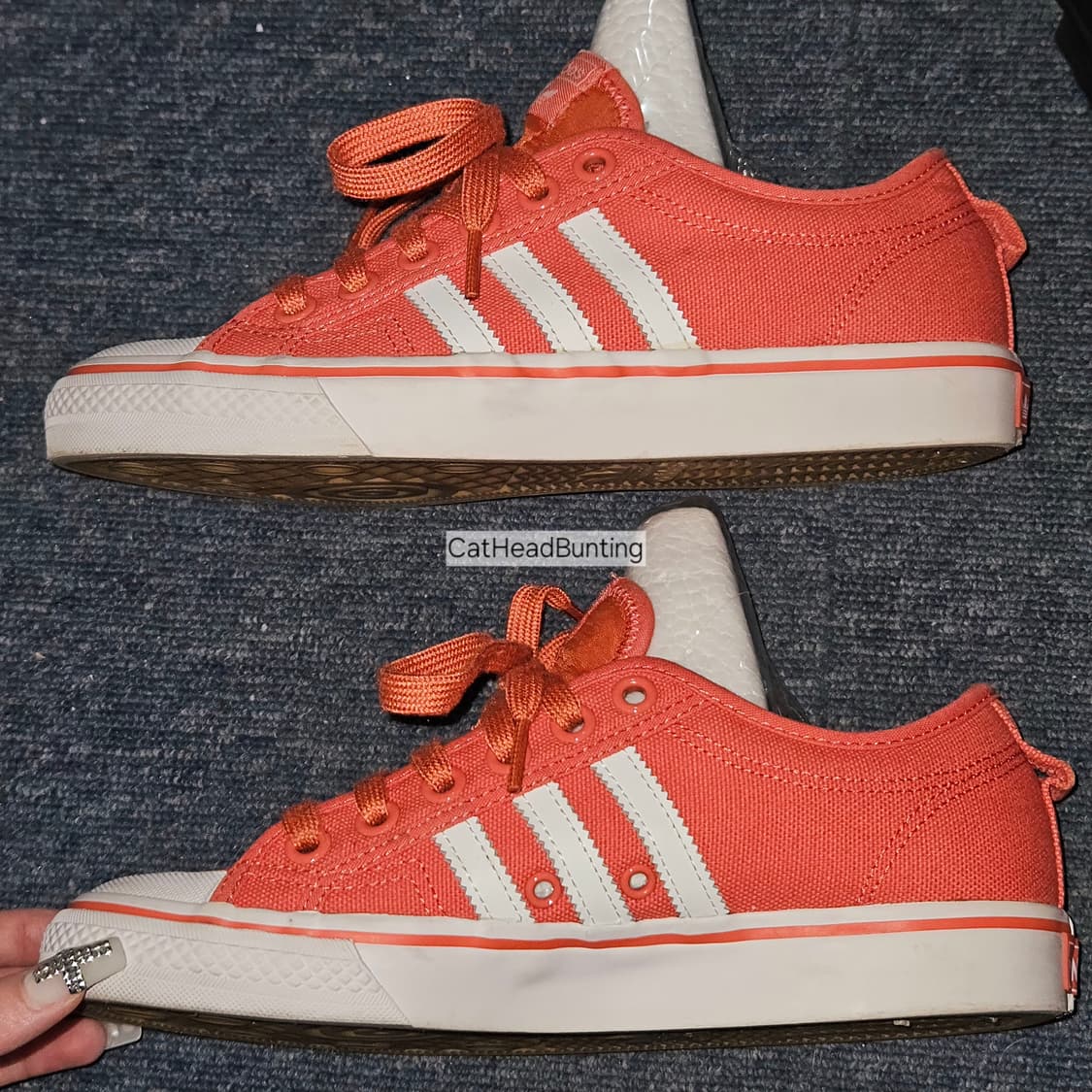 착샷O_아디다스 니짜 트레포일 로우 [세탁 완료] 상품이미지6