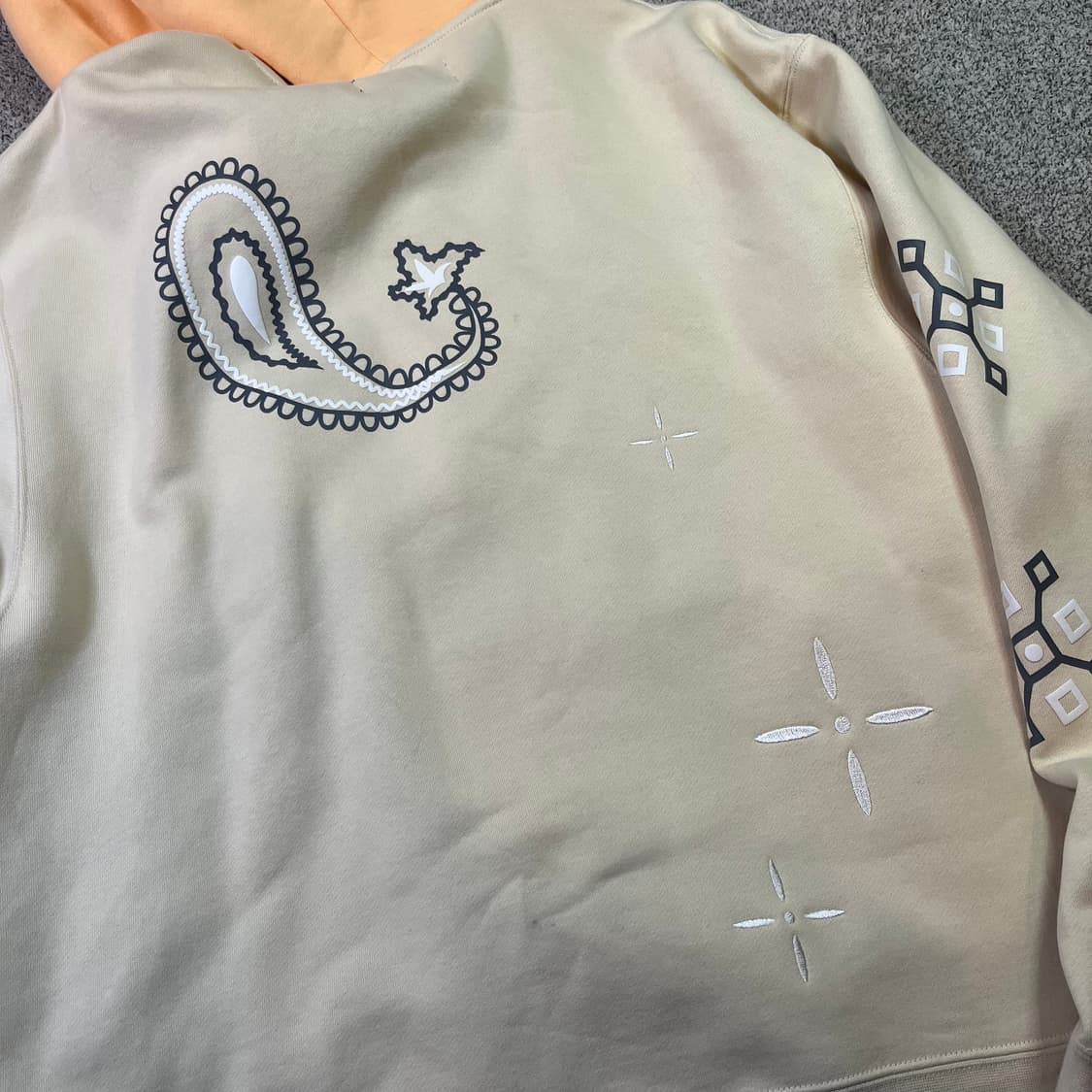 나이키 조던 와이낫 페이즐리 후드티 상품이미지4