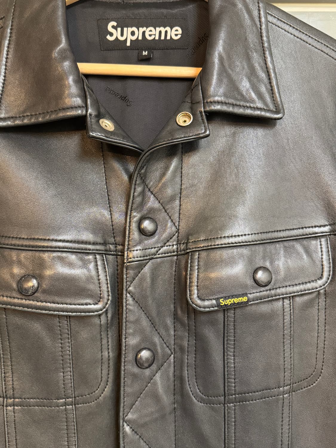 슈프림 레더 트러커 M 상품이미지3