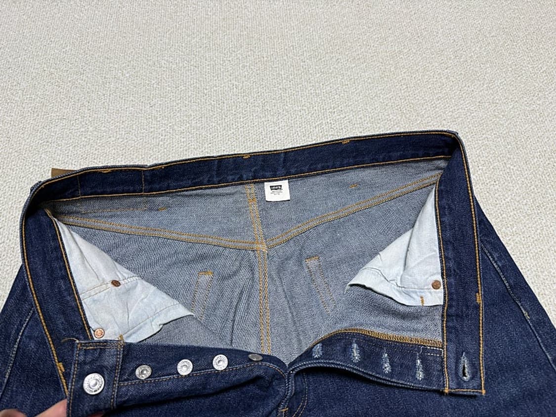 리바이스 501 청바지 남성용 38인치 상품이미지3