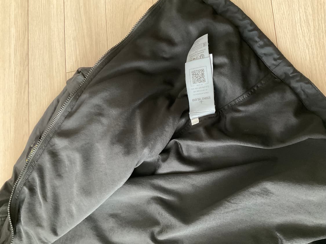 스톤아일랜드 크링클랩스 리나일론 오버셔츠 블랙 M 상품이미지5