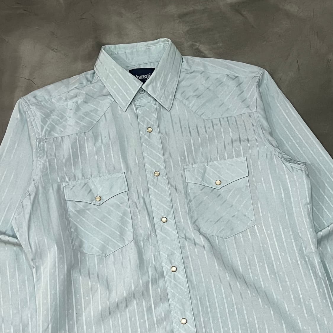  랭글러 스트라이프 웨스턴 셔츠 y15001 상품이미지3