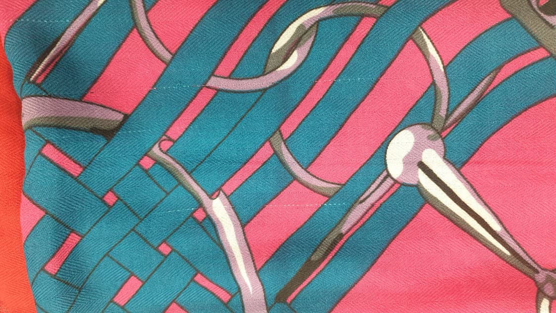 정품 에트로 케시미어 실크 스카프 상품이미지5