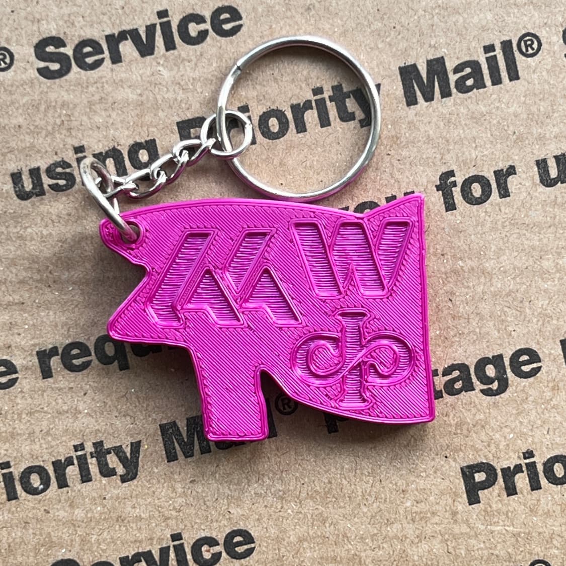 90s vtg Eye Symbol Keyring 상품이미지2
