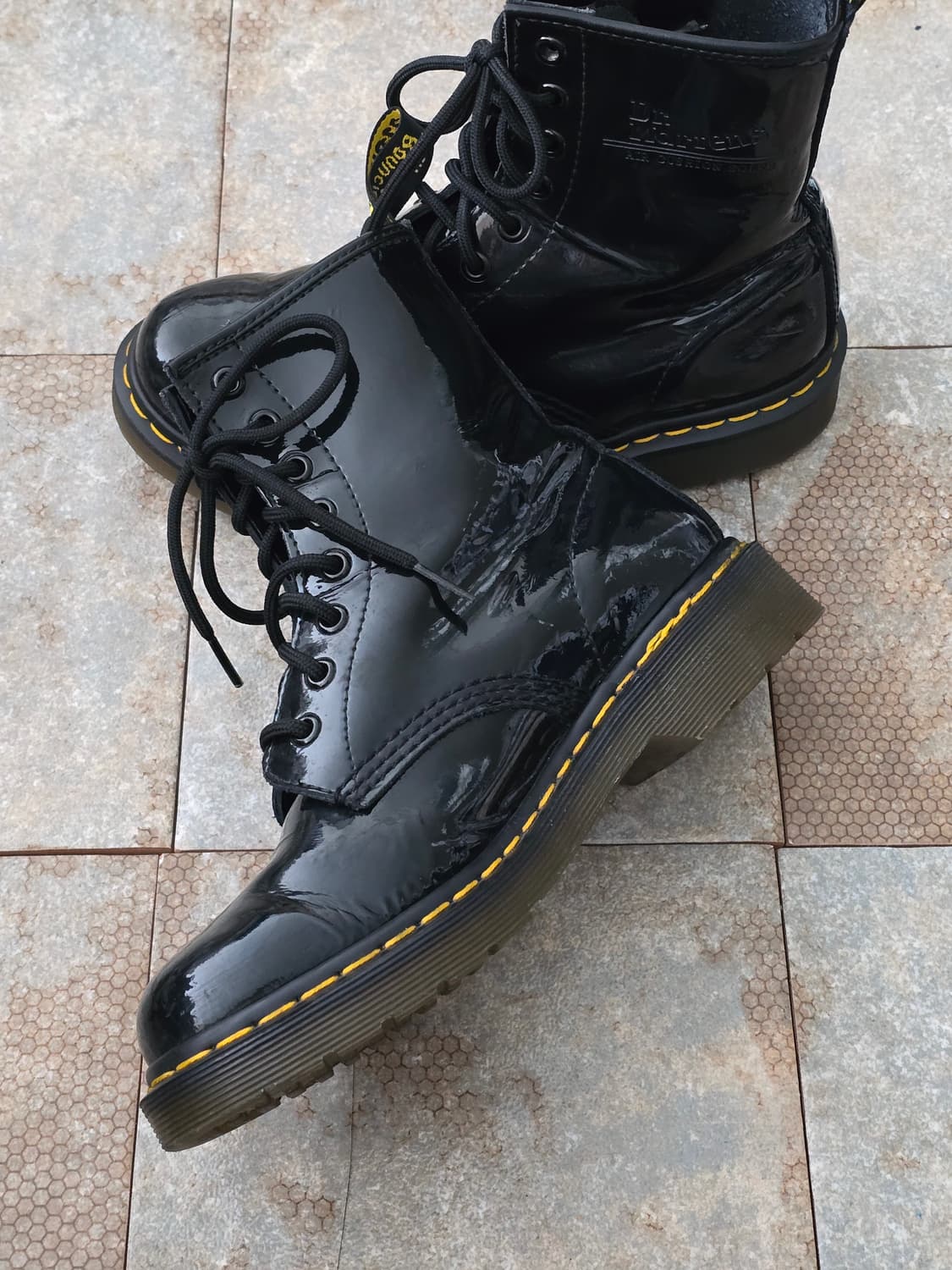 (230)닥터마틴 1460 페이턴트 부츠 상품이미지5