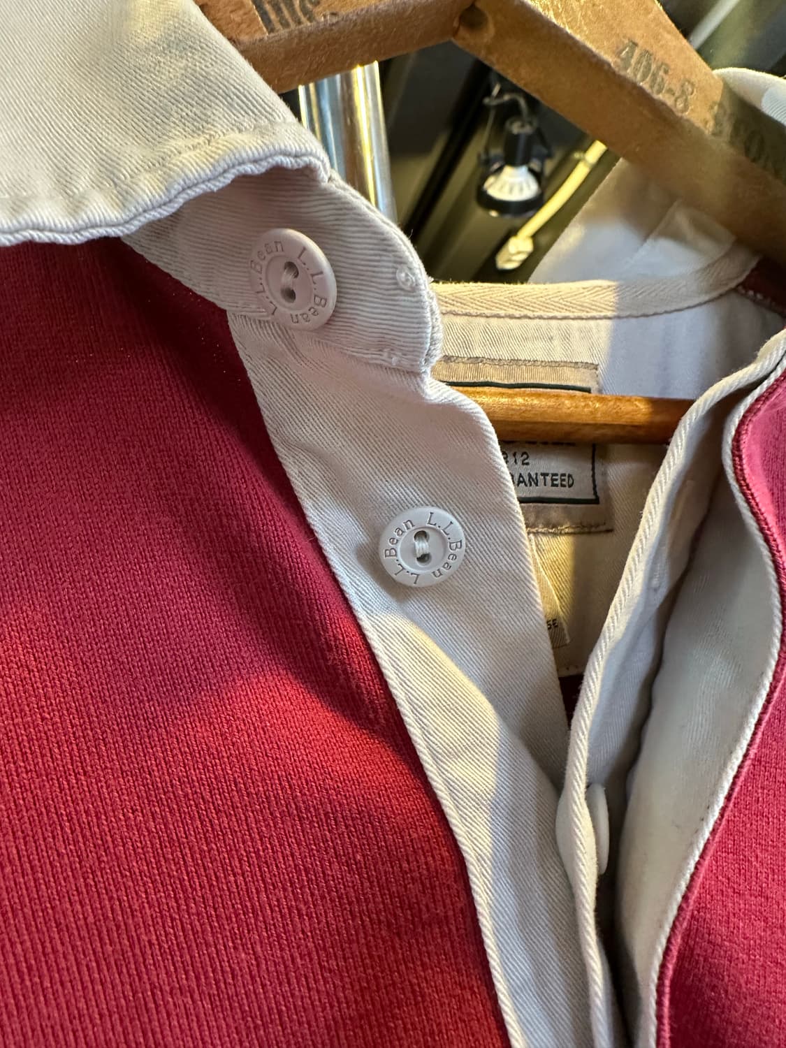 엘엘빈 코튼 럭비셔츠 럭비티셔츠 상품이미지5