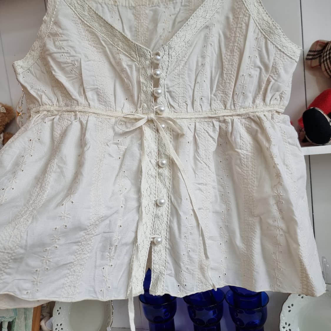  뷔스티에 블라우스 상품이미지4