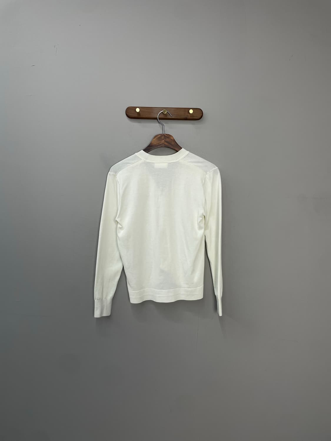 라코스테 썸머 브이넥 티핑 가디건 H1377 상품이미지4